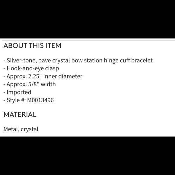 🆕MARC JACOBS Bow Hinge Cuff Bracelet - Picture 7 of 7